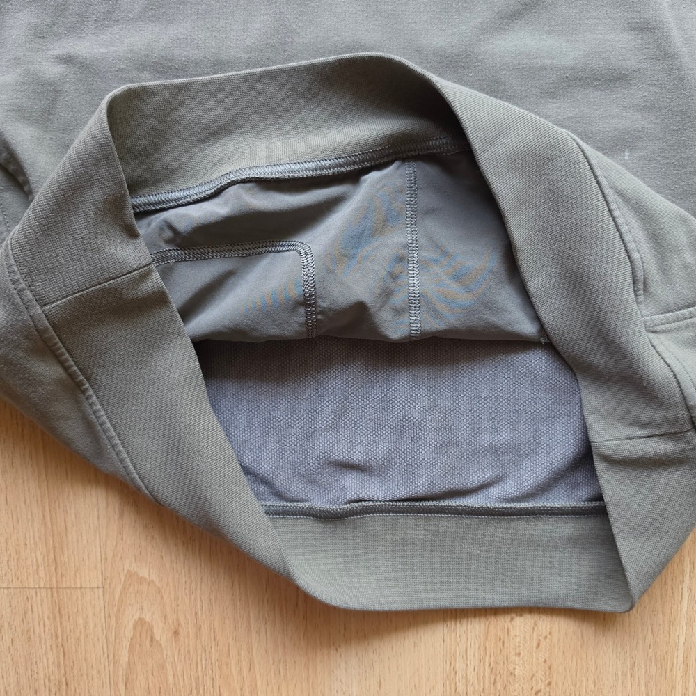 Lululemon City Sweat Pullover Hoodie Mens Medium Sage Green Stretch - Picture 12 of 14
